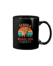 TEQUILA BECAUSE 2020 SUCKS Mug tile
