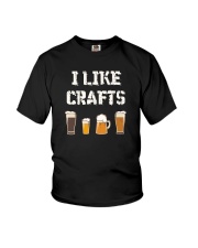 I LIKE CRAFTS BEER Youth T-Shirt tile