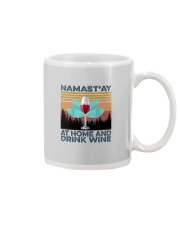 NAMAST'AY AT HOME AND DRINK WINE aaa Mug thumbnail