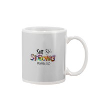 SHE IS STRONG PROVERBS Mug tile
