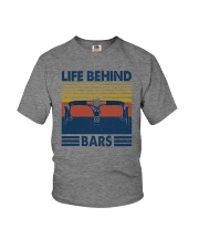LIFE BEHIND BARS COOL CYCLING Youth T-Shirt tile