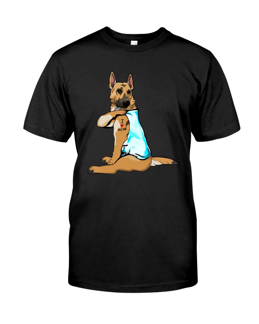 german shepherd love mom Classic T-Shirt