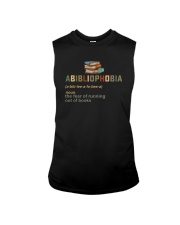 ABIBLIOPHOBIA THE FEAR OF RUNNING OUT OF BOOKS Sleeveless Tee tile