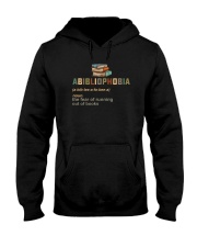 ABIBLIOPHOBIA THE FEAR OF RUNNING OUT OF BOOKS Hooded Sweatshirt tile
