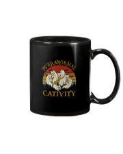 PURRANORMAL CATIVITY Mug tile