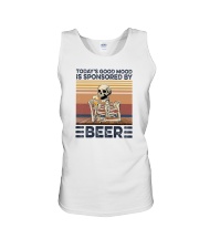 TODAY'S GOOD MOOD IS SPONSORED BY BEER Unisex Tank tile
