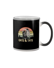 CATS AND TATS Color Changing Mug tile