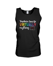 TEACHERS CAN DO VIRTUALLY ANYTHING Unisex Tank tile