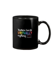 TEACHERS CAN DO VIRTUALLY ANYTHING Mug tile