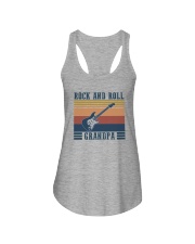 rock grandpa Ladies Flowy Tank tile