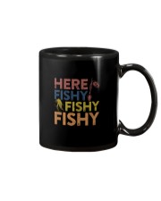 HERE FISHY FISHY FISHY Mug tile