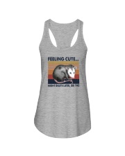 FEELING CUTE MIGHT DELETE LATER IDK THO Ladies Flowy Tank tile