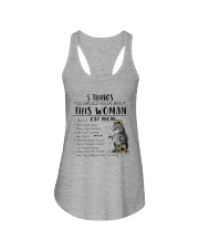 5 THINGS YOU SHOULD KNOW ABOUT THIS WOMAN CAT MOM Ladies Flowy Tank thumbnail