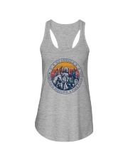 GO OUTSIDE BEAR Ladies Flowy Tank tile