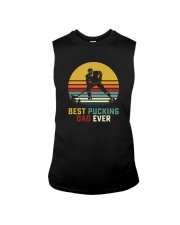 BEST PUCKING DAD EVER VINTAGE Sleeveless Tee tile
