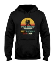 BEST PUCKING DAD EVER VINTAGE Hooded Sweatshirt tile