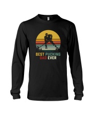 BEST PUCKING DAD EVER VINTAGE Long Sleeve Tee tile
