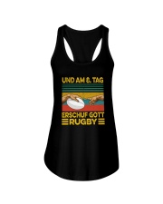 UND AM 8 TAG ERSCHUF GOTT RUGBY Ladies Flowy Tank thumbnail
