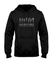 OLD GUY RULE ROCK GUITAR Hooded Sweatshirt tile