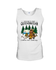 WELCOME TO CAMP QUITCHERBITCHIN Unisex Tank thumbnail