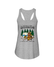 WELCOME TO CAMP QUITCHERBITCHIN Ladies Flowy Tank thumbnail