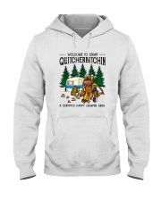 WELCOME TO CAMP QUITCHERBITCHIN Hooded Sweatshirt thumbnail