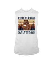 BONFIRE WAS LIT THERE WAS BOURBON Sleeveless Tee thumbnail