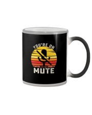 YOU'RE ON MUTE Color Changing Mug tile