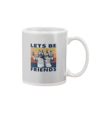 LETS BE FRIENDS Mug tile
