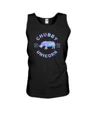 SAVE THE CHUBBY UNICORNS Unisex Tank tile