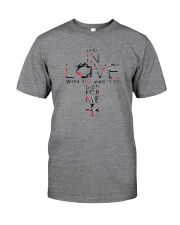 BLESSED BY GOD SPOILED BY MY HUSBAND Classic T-Shirt front