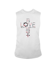 BLESSED BY GOD SPOILED BY MY HUSBAND Sleeveless Tee tile