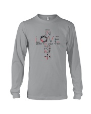 BLESSED BY GOD SPOILED BY MY HUSBAND Long Sleeve Tee tile