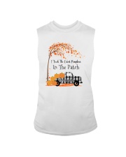 I TEACH THE CUTEST PUMPKIN IN THE PATCH KINDER Sleeveless Tee tile