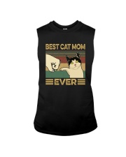 BEST CAT MOM EVER Sleeveless Tee thumbnail