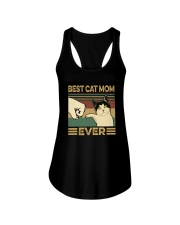 BEST CAT MOM EVER Ladies Flowy Tank thumbnail