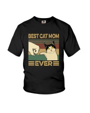 BEST CAT MOM EVER Youth T-Shirt thumbnail