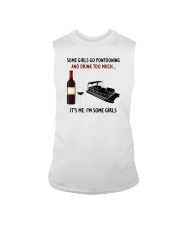 SOME GIRLS GO PONTOONING AND DRINK TOO MUCH Sleeveless Tee tile