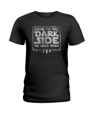 COME TO THE DARK SIDE Ladies T-Shirt tile