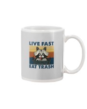 LIVE FAST EAT TRASH VINTAGE Mug tile
