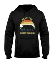 SAVE THE CHUBBY UNICORNS VINTAGE Hooded Sweatshirt thumbnail