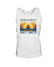 NATIONAL BEER DAY Unisex Tank tile