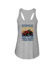I JUST NEED MORE TRACTORS Ladies Flowy Tank tile