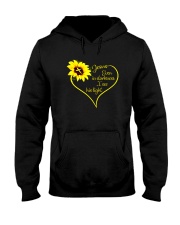 EVEN DARKNESS I SEE HIS LIGHT Hooded Sweatshirt thumbnail