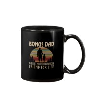 BONUS DAD HERO PROTECTOR FRIEND FOR LIFE Mug tile