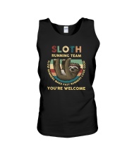 SLOTH RUNNING TEAM Unisex Tank tile