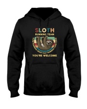 SLOTH RUNNING TEAM Hooded Sweatshirt tile