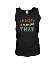 I'D SMOKE THAT BBQ WEED Unisex Tank thumbnail