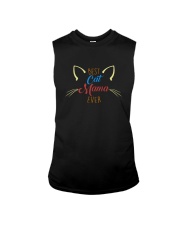 BEST CAT MAMA EVER Sleeveless Tee tile