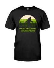 SOCIAL DISTANCING CHAMPION TOILET PAPER BIGFOOT Classic T-Shirt front